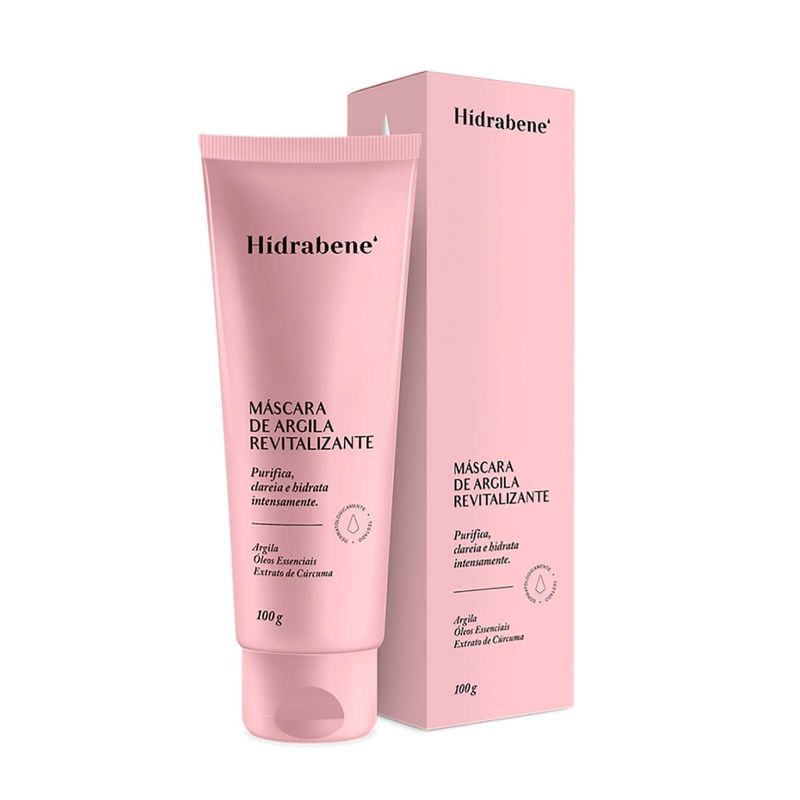 máscara de argila revitalizante hidrabene 100g