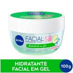 hidratante facial em gel nivea com pepino 100g