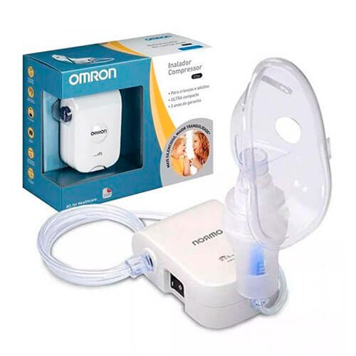 Inalador Compressor Omron Elite NE-C803 Ultra Compacto