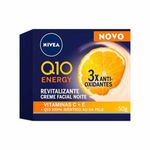 creme facial noite nivea q10 energy antissinais 50g