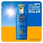 protetor solar nivea sun protect & hidrata fps30 400ml
