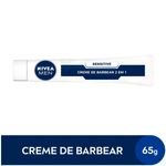 creme de barbear 2 em 1 nivea men sensitive 65g