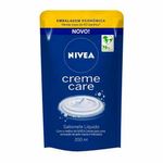 refil de sabonete líquido corporal nivea creme care 200ml