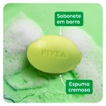 sabonete em barra hidratante nivea erva doce e óleos essenciais 85g