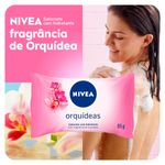 sabonete em barra hidratante nivea orquídeas 85g
