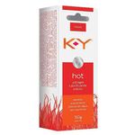 lubrificante íntimo ky hot ultragel 50g