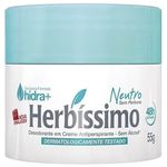 creme desodorante antiperspirante herbíssimo neutro 55g