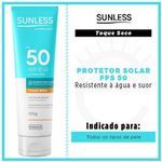 protetor solar sunless fps50 farmax 120g