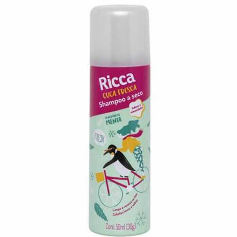 shampoo a seco menta ricca 50ml