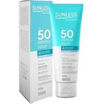 protetor solar facial fps50 sem cor sunless 60g