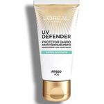 protetor solar facial l'oréal uv defender fps 60 antioleosidade 40g