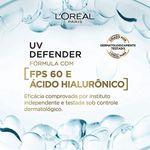 protetor solar facial l'oréal uv defender fps 60 antioleosidade 40g