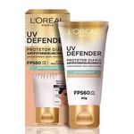 protetor solar facial 40g defender f60 clara