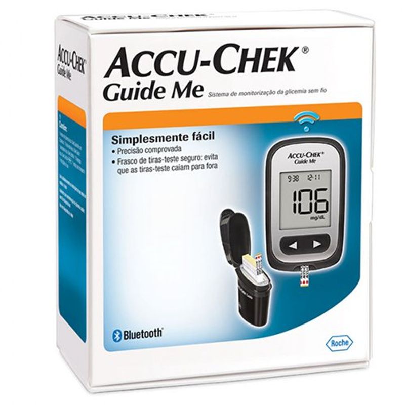 accu chek guide monitor de glicemina 10 tiras