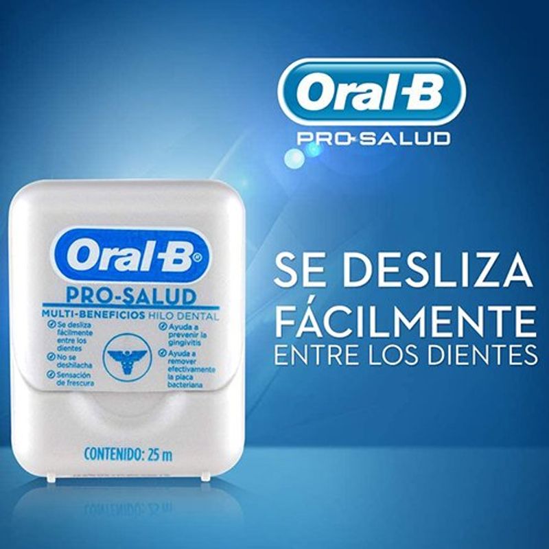 fio dental oral b pró saúde 25 metros 2 unidades