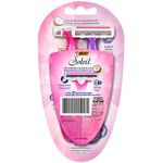 aparelho de depilar bic soleil rosa e roxo 2 unidades