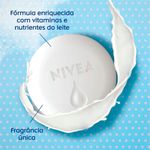 sabonete barra nivea pure milk fresh 90g