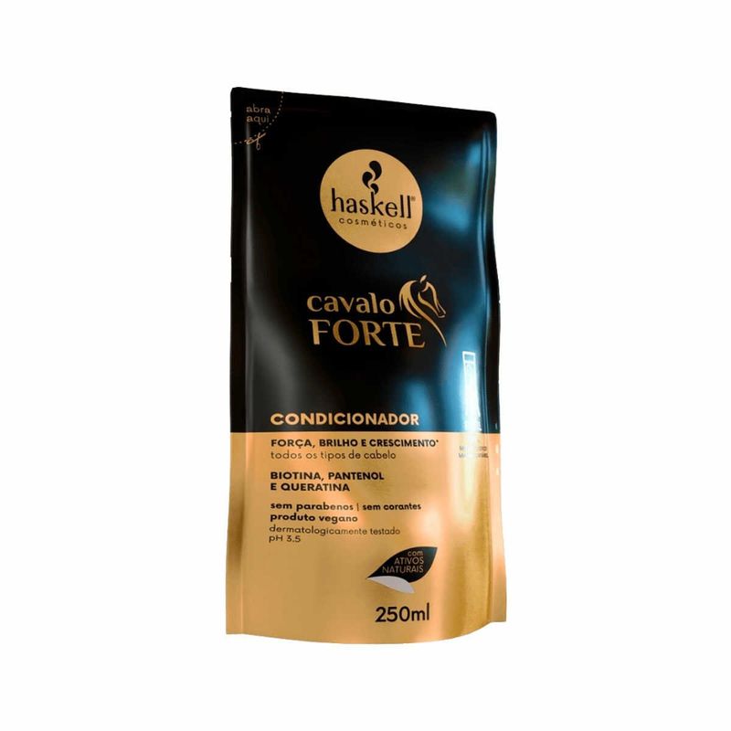 refil condicionador haskell cavalo forte 250ml