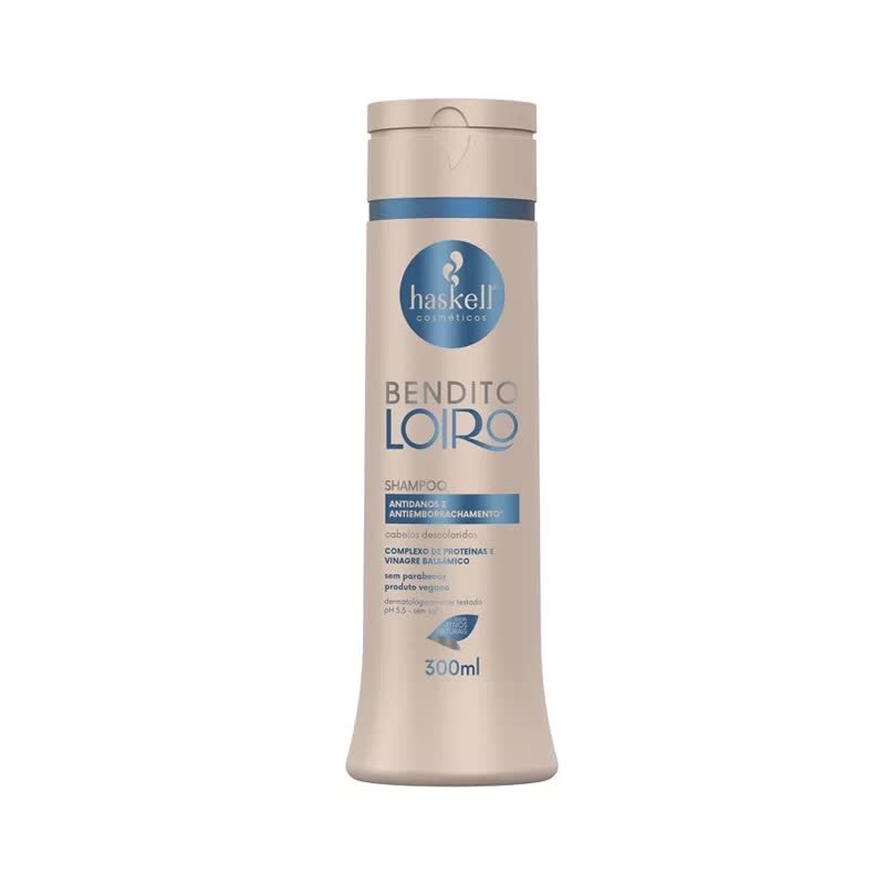 shampoo bendito loiro haskell 300ml