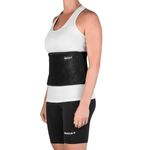 faixa abdominal mercur hastes flexíveis ajustável bc0081