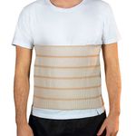 faixa abdominal elástica mercur ajustável 30x140cm