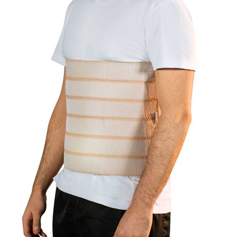 faixa abdominal elástica mercur ajustável bc0084