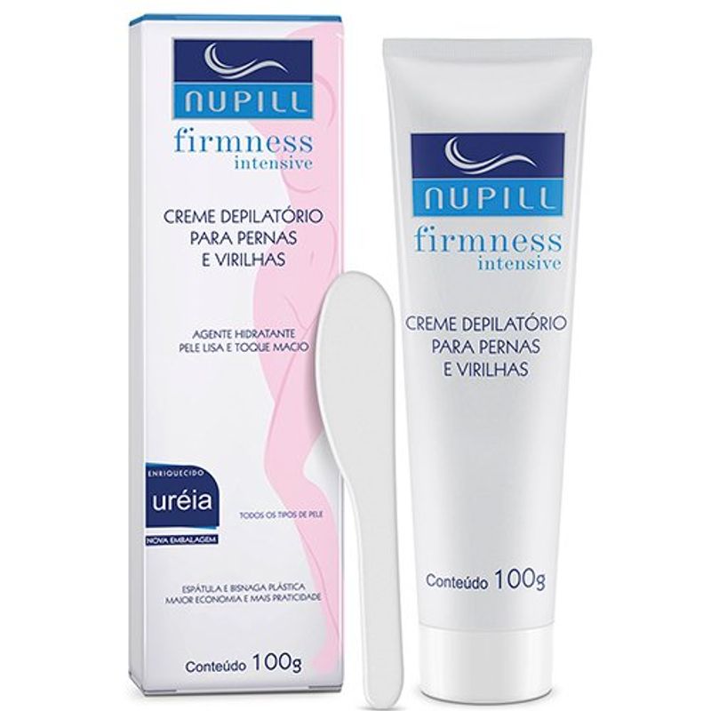 creme depilatório nupill pernas e virilhas 100g