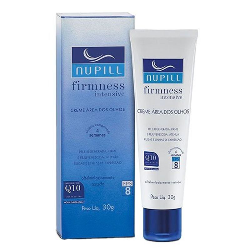 creme área dos olhos q10 firmness intensive 30g - nupill