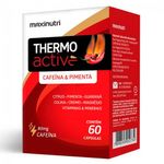 thermo active maxinutri thermogenico 60 cápsulas