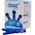 glicoo daaz lancetas 100 unidades
