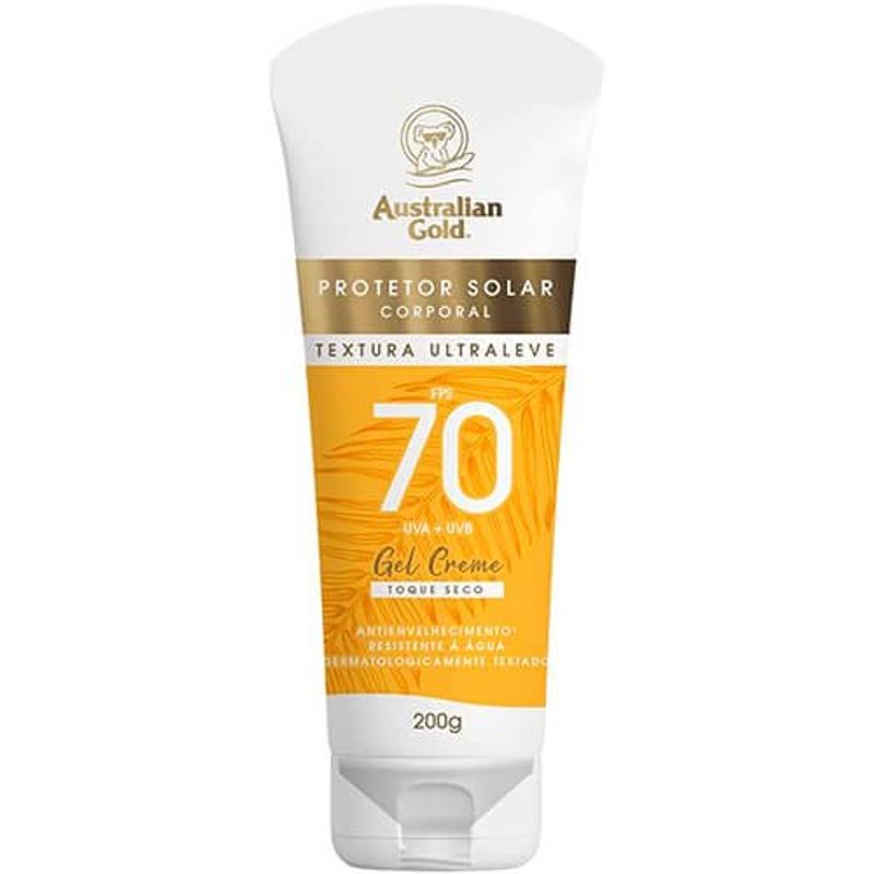 protetor solar corporal australian gold fps70 - 200g