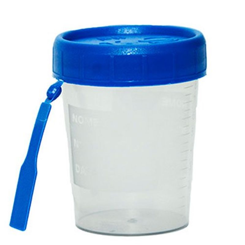 coletor uiversal 80ml azul sr