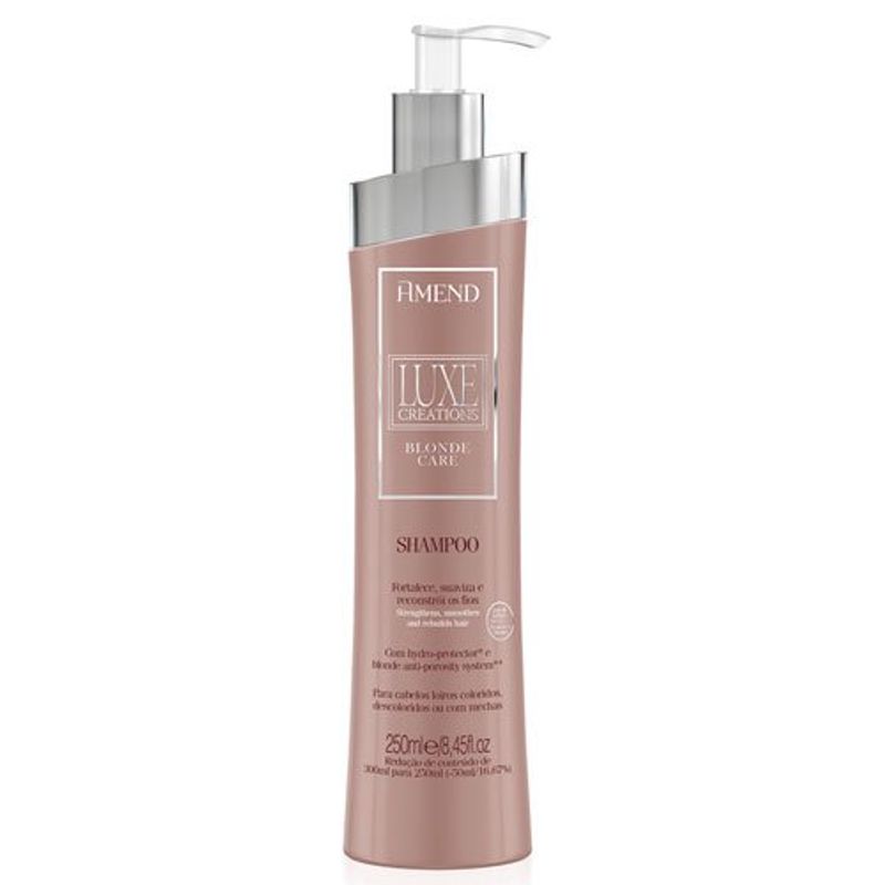 shampoo amend luxe creations blonde care 250ml