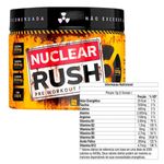 pré-treino nuclear rush bodyaction guarana 100g