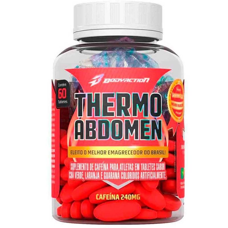 thermo abdomen bodyaction 60 comprimidos