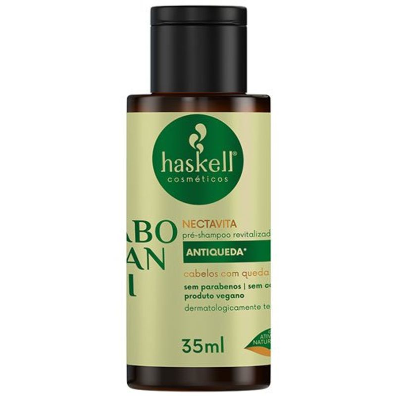 pré-shampoo revitalizador nectavita haskell jaborandi 35ml