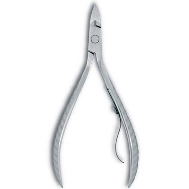 alicate para cutícula condor inox ponta curva 8401
