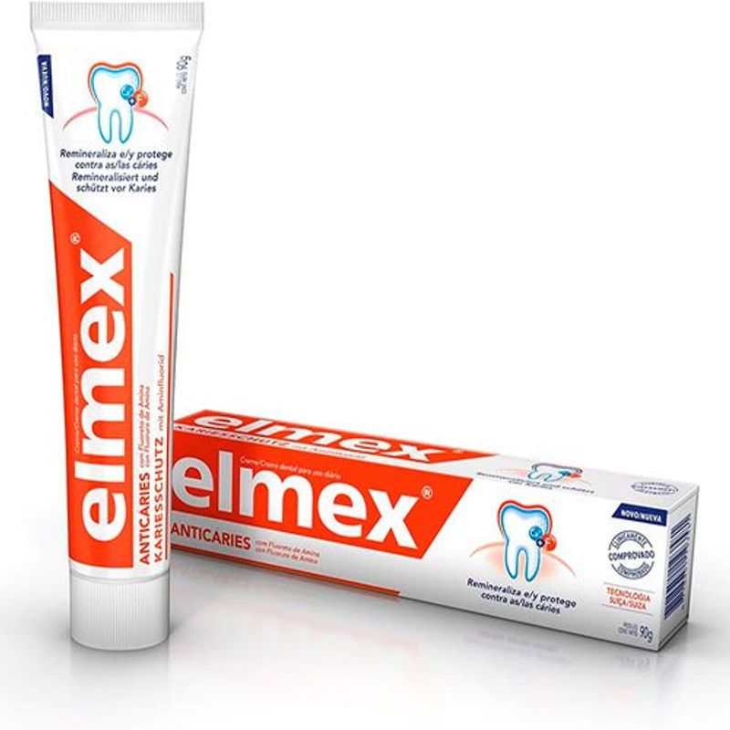 creme dental elmex anticaries 90g