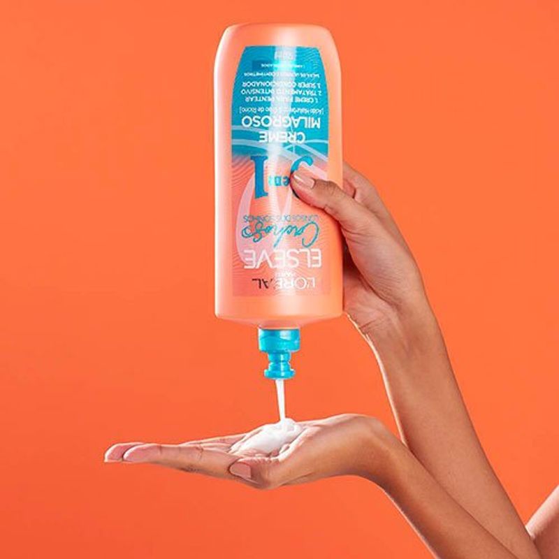 creme milagroso 3 em 1 elseve cachos longos dos sonhos 500ml