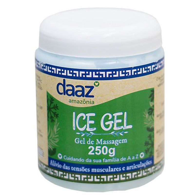 gel para massagem ice daaz 250g