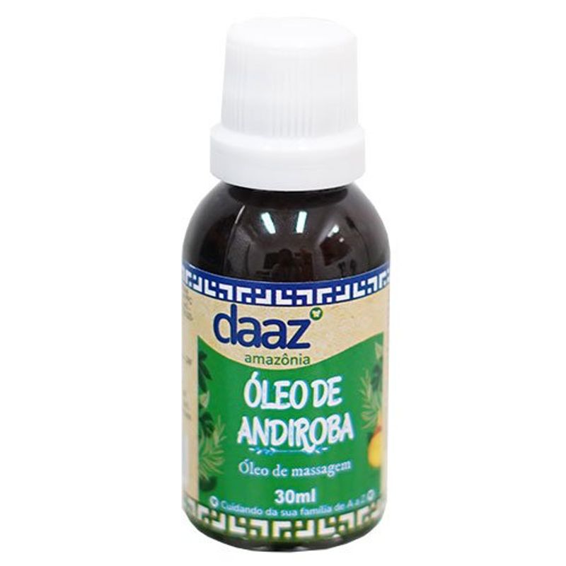 óleo de andiroba daaz 30ml