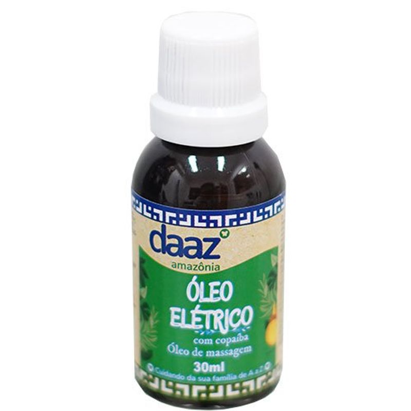óleo elétrico com copaíba daaz 30ml