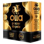 preservativo olla prazer da pele 2 unidades