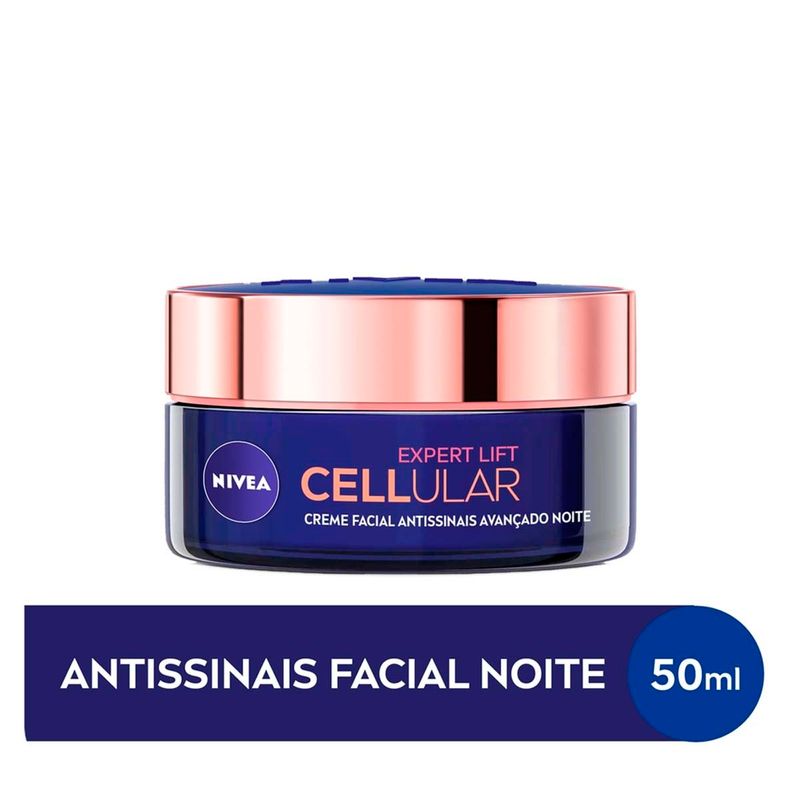 creme facial nivea antissinais noite 50ml