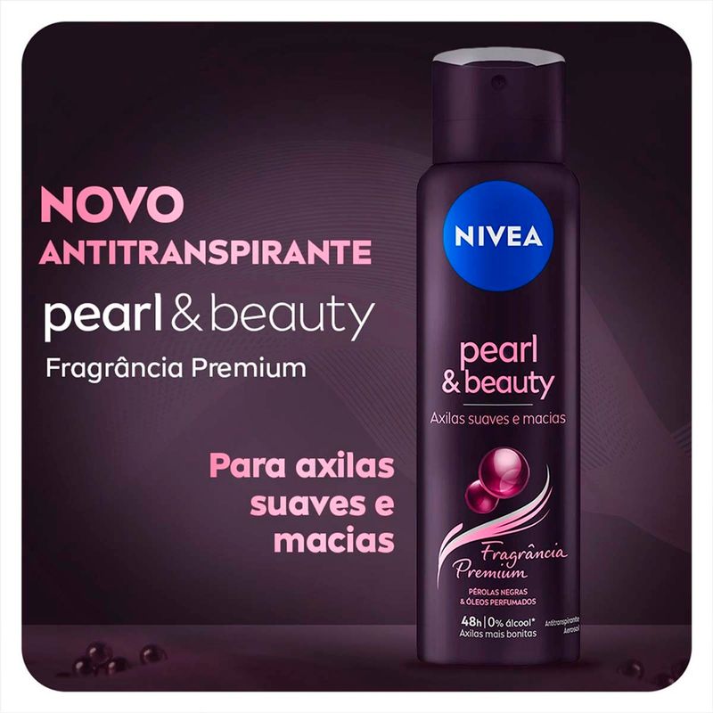desodorante aerosol nivea pearl & beauty premium 150ml