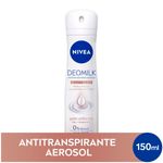 desodorante aerosol nivea deomilk pele uniforme 150ml