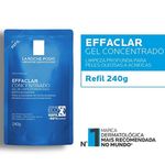 gel de limpeza effaclar concentrado refil 240g la roche