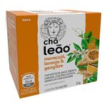 chá maracujá, laranja e gengibre 22g contém 10 sachês