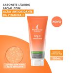 sabonete líquido facial ivy c 200ml