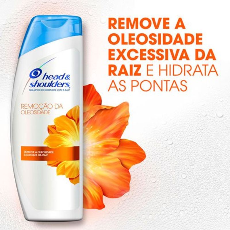 shampoo head & shoulders remoção da oleosidade 400ml